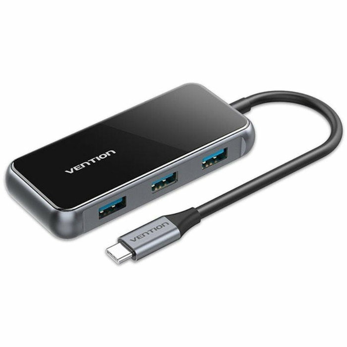 Vention TFDHB Hub USB-C 5 en 1 con 4x USB 3.0 y PD 87W, Gris Vention TFDHB Hub USB-C 5 en 1 con 4x USB 3.0 y PD 87W, Gris