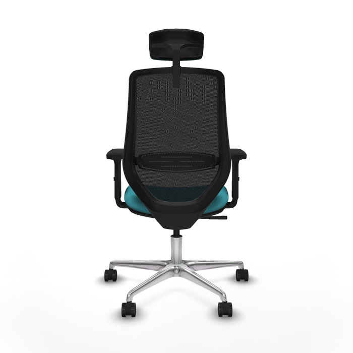 PIQUERAS Y CRESPO Silla de oficina Mardos con mecanismo Sincro, Turquesa y Negro PIQUERAS Y CRESPO Silla de oficina Mardos con mecanismo Sincro, Turquesa y Negro