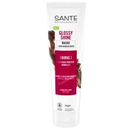 SANTE NATURKOSMETIK Mascarilla Capilar 1 Min Brillo Radiante Abedul 150 Ml