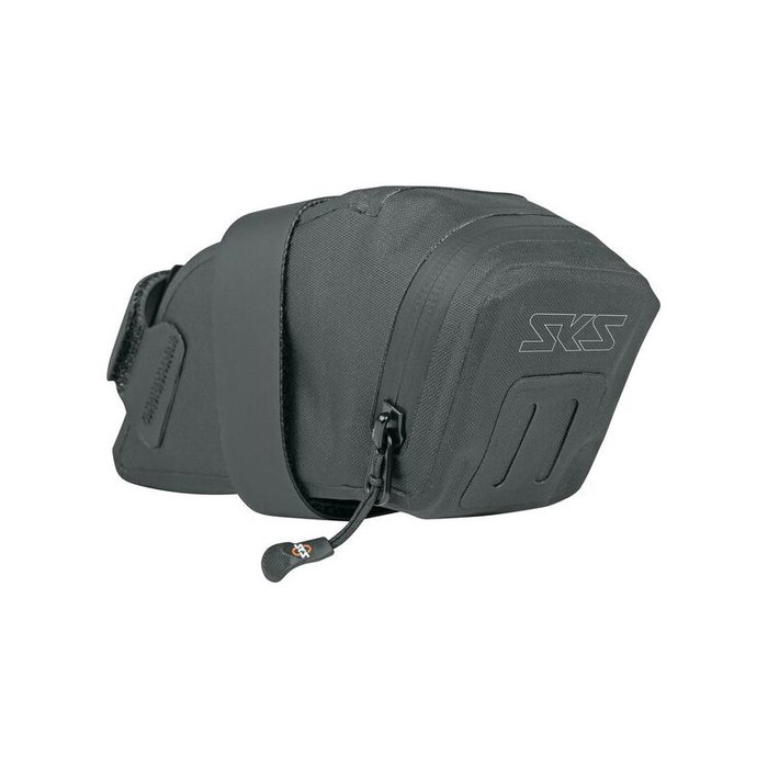 SKS RACE SADDLE BAG Bolsa de sillín aerodinámica impermeable 0.4L reflectante SKS RACE SADDLE BAG Bolsa de sillín aerodinámica impermeable 0.4L reflectante