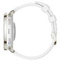 Amazfit Amazfit Active 3 Premium White Smartwatch HYROX-Modus, Reloj Inteligente con Pantalla AMOLED de 3,35 cm, GPS, NFC, Batería de 365 mAh, 38 g, Color Blanco y Oro