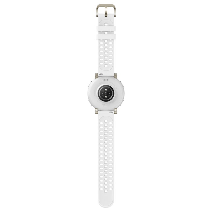 Amazfit Amazfit Active 3 Premium White Smartwatch HYROX-Modus, Reloj Inteligente con Pantalla AMOLED de 3,35 cm, GPS, NFC, Batería de 365 mAh, 38 g, Color Blanco y Oro