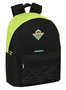 Mochila Escolar Real Betis Balompié 31 x 41 x 16 cm Negro Lima