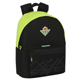 Mochila Escolar Real Betis Balompié 31 x 41 x 16 cm Negro Lima