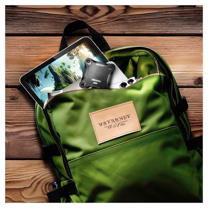 ADATA SD620 Disco Duro Externo SSD 2 TB Negro Micro-USB B 3.2 Gen 2 (10 Gbit/s)