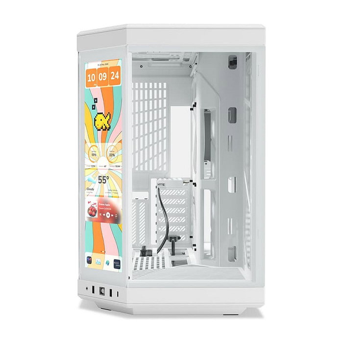 HYTE Y70 Midi Tower Touch Infinite Snow White HYTE Y70 Midi Tower Touch Infinite Snow White