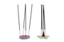 DKD Home Decor Soporte para Incienso Mango y Metal Multicolor