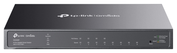 TP-Link TL-SG2008P JetStream Switch de 8 Puertos Gigabit con 4 Puertos PoE+