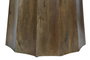 DKD Home Decor Mesa de Comedor Mango y Mármol 120x120x78 Beige