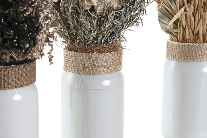 DKD Home Decor Planta Flor Seca Cristal Surtido de 3 unidades 7x7x30 cm DKD Home Decor Planta Flor Seca Cristal Surtido de 3 unidades 7x7x30 cm