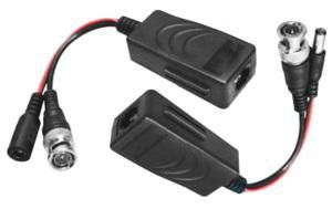 GO Transmisor y receptor de vídeo HD con balun de alimentación de 1 canal GO Transmisor y receptor de vídeo HD con balun de alimentación de 1 canal