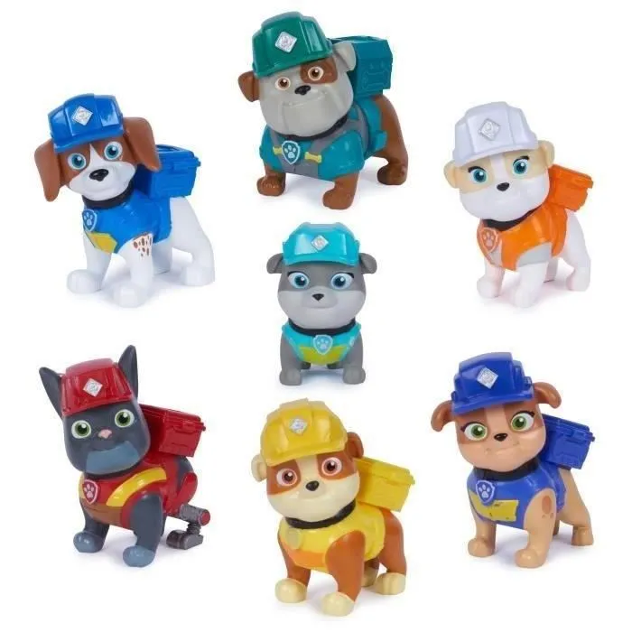 Spin Master Equipo Rubble Gift Pack de 7 Figuras