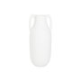 DKD Home Decor Ánfora de Fibra de Vidrio con Asas, Crudo
