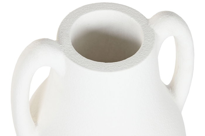 DKD Home Decor Ánfora de Fibra de Vidrio con Asas, Crudo DKD Home Decor Ánfora de Fibra de Vidrio con Asas, Crudo