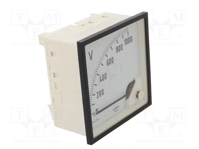 LUMEL Voltímetro analógico para panel MA19 0÷1kV
