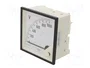 LUMEL Voltímetro analógico para panel MA19 0÷1kV