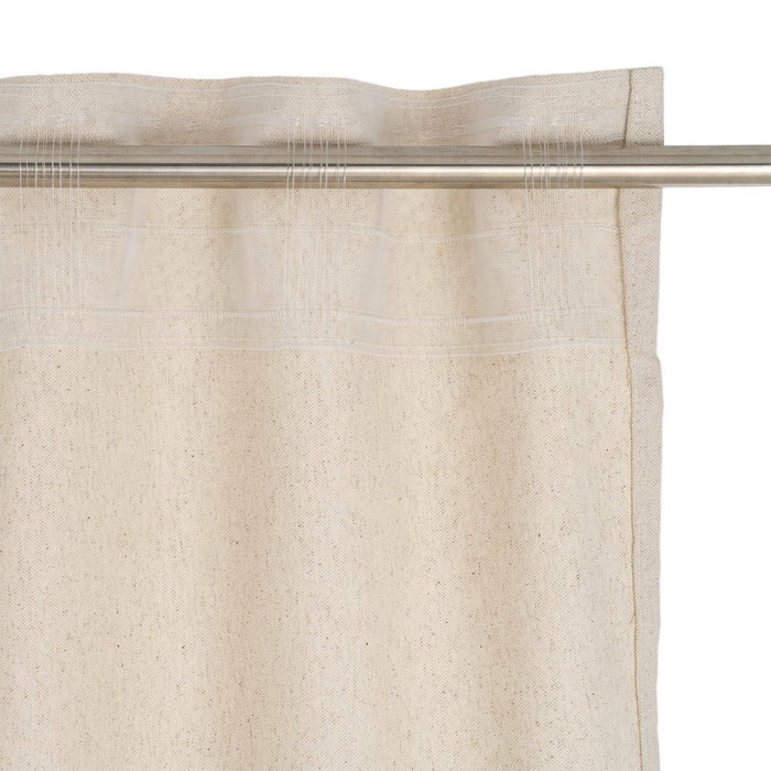 Cortina Crema 85%Algodón-15%Lino 140 X 275 cm