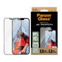 PanzerGlass Protector de Pantalla Ultra-Wide Fit para iPhone 13, 13 Pro, 14, 16e y 17e con EasyAligner