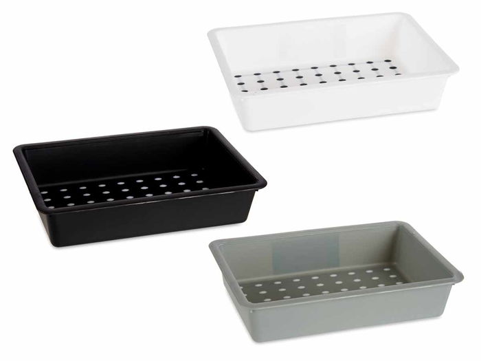 Kinvara Compartimento Cajon Plastico Mediano 24x16x5cm (Set de 36)