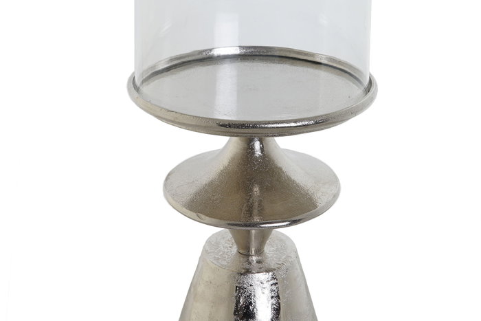 DKD Home Decor Portavela Plateado 21 x 67 x 21 cm DKD Home Decor Portavela Plateado 21 x 67 x 21 cm