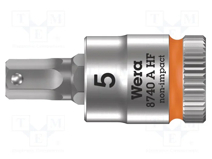 WERA Vaso Allen-bit Hex-Plus HEX 5mm 1/4Zyklop WERA Vaso Allen-bit Hex-Plus HEX 5mm 1/4Zyklop