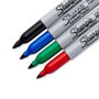 Sharpie Rotuladores Permanentes Fine, Punta Fina, 4 Unidades Colores Surtidos