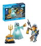 PLAYMOBIL Starter Pack Fantasma y Caballero Novelmore 71797 - Set de Construcción con Figuras, Fantasma LED y Accesorios para Niños +4 Años