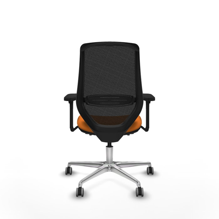 PIQUERAS Y CRESPO Silla de oficina Mardos Naranja/Negro con mecanismo Sincro/Traslack PIQUERAS Y CRESPO Silla de oficina Mardos Naranja/Negro con mecanismo Sincro/Traslack