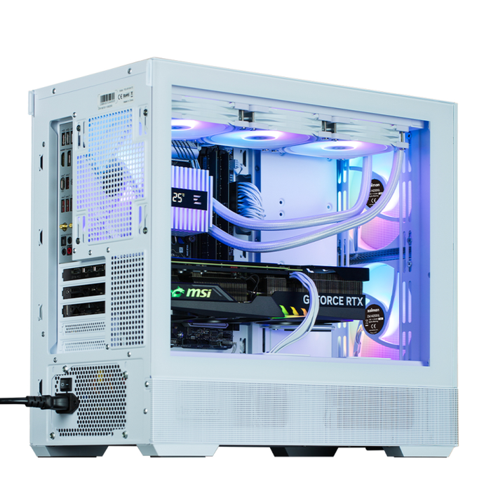 Zalman P30 Air White Caja Mini Tower PC Blanco