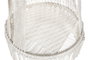 DKD Home Decor Silla Colgante de Algodón en Crudo con Macramé