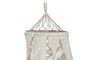 DKD Home Decor Silla Colgante de Algodón en Crudo con Macramé