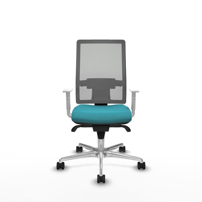 PIQUERAS Y CRESPO Silla de oficina Horna con mecanismo Sincro, Turquesa y Gris PIQUERAS Y CRESPO Silla de oficina Horna con mecanismo Sincro, Turquesa y Gris