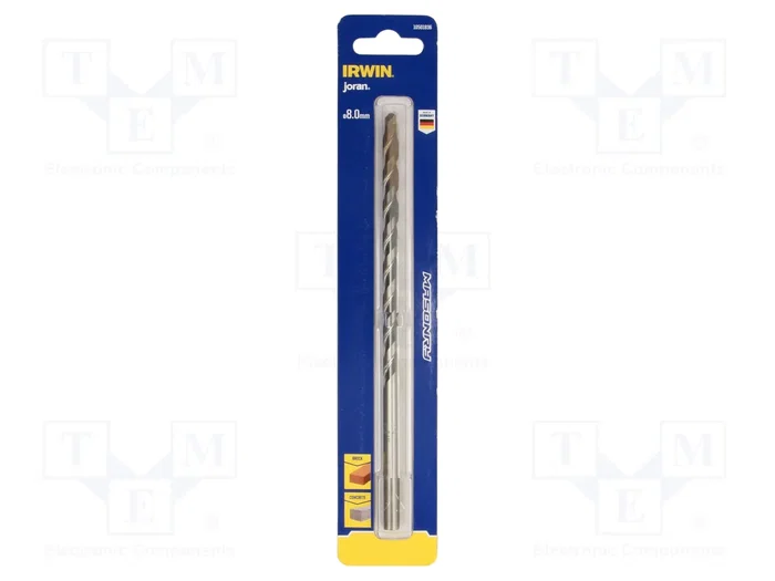 IRWIN Broca para hormigón MASONRY de 8 mm y 200 mm IRWIN Broca para hormigón MASONRY de 8 mm y 200 mm