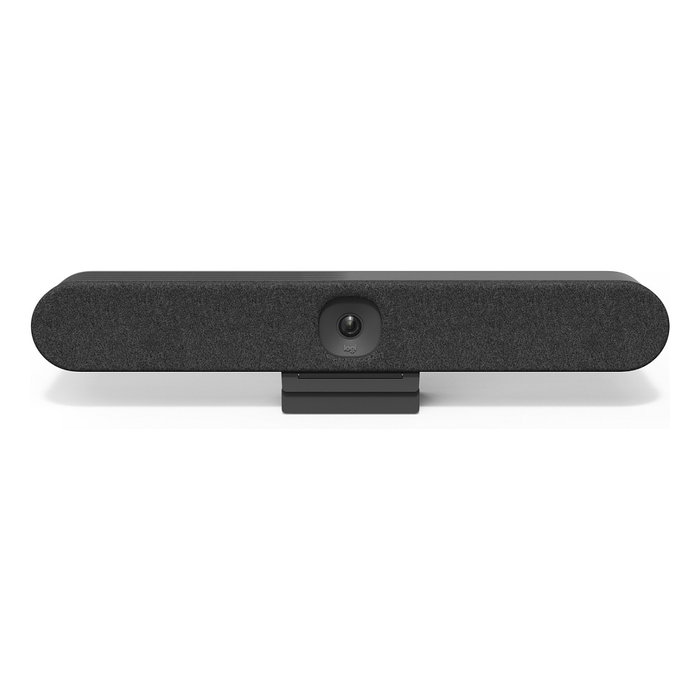 Logitech Rally Bar Huddle Kit de Videoconferencia 4K Ultra HD con Pantalla Táctil IPS de 10.1" para Salas Pequeñas, Color Grafito