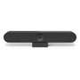 Logitech Rally Bar Huddle Kit de Videoconferencia 4K Ultra HD con Pantalla Táctil IPS de 10.1" para Salas Pequeñas, Color Grafito