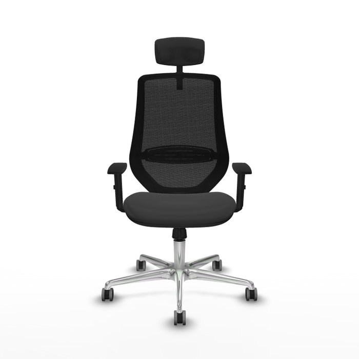 PIQUERAS Y CRESPO Silla de oficina Mardos con mecanismo Sincro Gris oscuro y Negro PIQUERAS Y CRESPO Silla de oficina Mardos con mecanismo Sincro Gris oscuro y Negro
