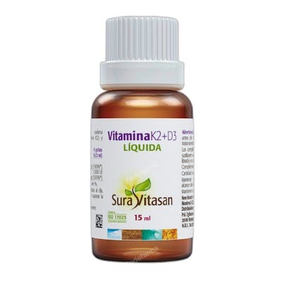 Sura Vitasan Vitamina K2+D3 15 ml Sura Vitasan Vitamina K2+D3 15 ml