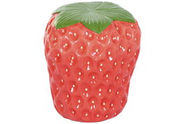 DKD Home Decor Mesita Auxiliar Urban Rojo Verde 40 x 43 x 40 cm