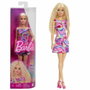 Barbie Fashionista con vestido colorido y accesorios