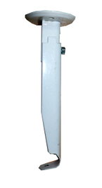 Soporte Barra 14=12 Estensible Blanco con Tornillo 1201403
