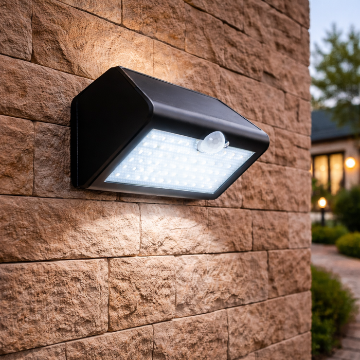 Aplique LED 6000ºK Solar IP65 Sensor 40.000H PL-626021-CW Aplique LED 6000ºK Solar IP65 Sensor 40.000H PL-626021-CW