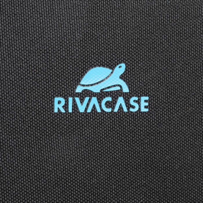 Rivacase 5516 - Maletín para Portátil 15.6" (39.6 cm) Negro, Ligero (280g), Resistente al Agua, Tirante para Hombro, Poliéster