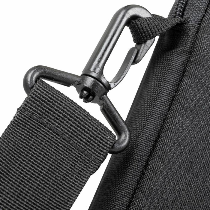 Rivacase 5516 - Maletín para Portátil 15.6" (39.6 cm) Negro, Ligero (280g), Resistente al Agua, Tirante para Hombro, Poliéster
