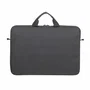 Rivacase 5516 - Maletín para Portátil 15.6" (39.6 cm) Negro, Ligero (280g), Resistente al Agua, Tirante para Hombro, Poliéster