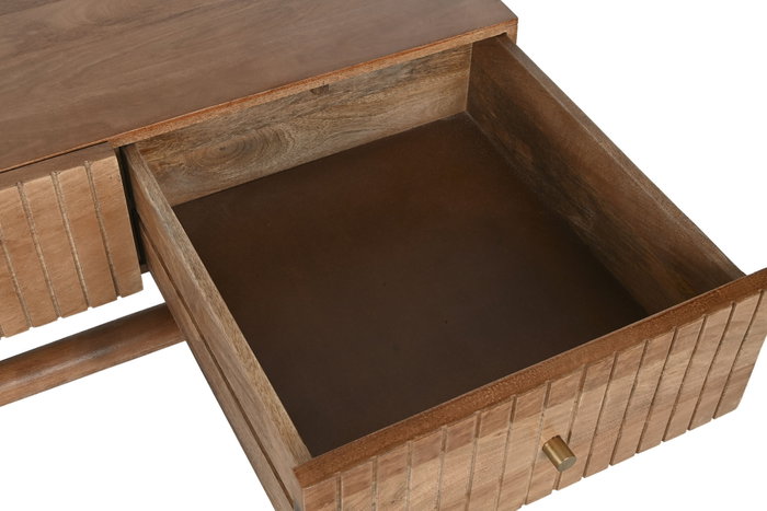 DKD Home Decor Mesa de Centro de Mango Natural 100x60x45 DKD Home Decor Mesa de Centro de Mango Natural 100x60x45
