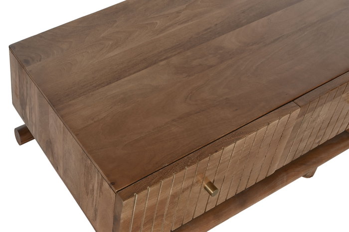 DKD Home Decor Mesa de Centro de Mango Natural 100x60x45 DKD Home Decor Mesa de Centro de Mango Natural 100x60x45