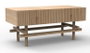 DKD Home Decor Mesa de Centro de Mango Natural 100x60x45