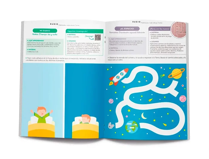 Cuaderno Rubio A4 Habilidades Matematicas (+3 Años)