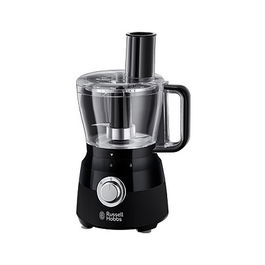 Russell Hobbs 24732-56 Robot Multifunción 600 W Bol 2,5 L Cuchillas Acero Inoxidable Disco Reversible Negro Mate