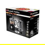 Russell Hobbs 24732-56 Procesador de Alimentos, 1.5L Negro Mate, 600W, Cuchilla de Acero Inoxidable, Base Antideslizante, Apto Lavavajillas